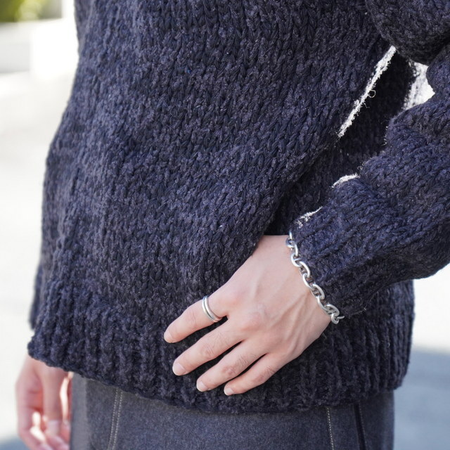 �y25AW�zAUBERGE(�I�[�x���W��)/ CROCHET -CHARCOAL- #AU25A20(5)