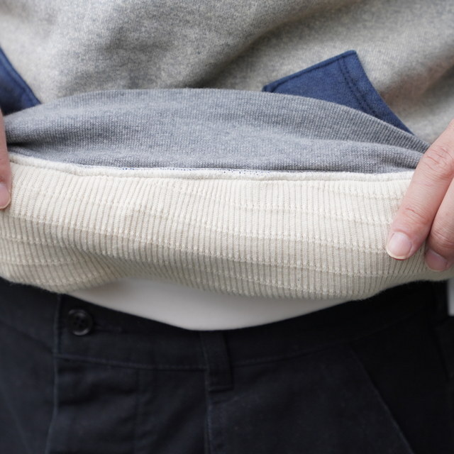 �y26SS�z A.PRESSE(�A �v���b�Z)/ Vintage Attached Hood Sweat Parka -OATMEAL- #26SAP-05-15(5)