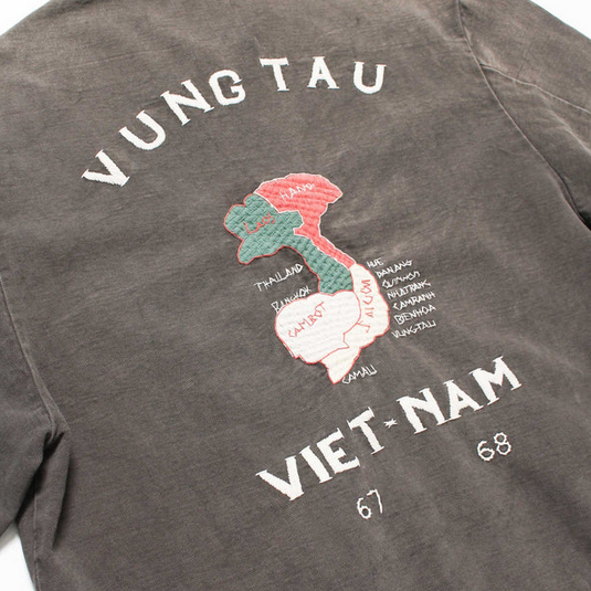�y26SS�zBOWWOW(�o�E���E) / VIETNAM JACKET AGED -BLACK- #BW261-VJ(5)