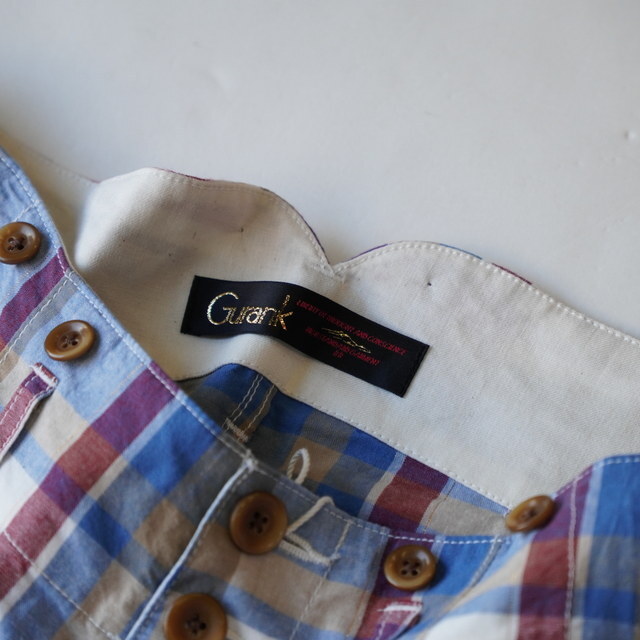 Gurank(�O�����N)/ Plaid shorts -SAX- #2609C(5)