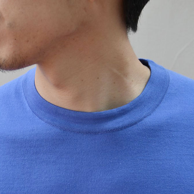 y40% off salezniuhans(jAX) Cotton Crew neck S/S Sweater -BLUE-(6)
