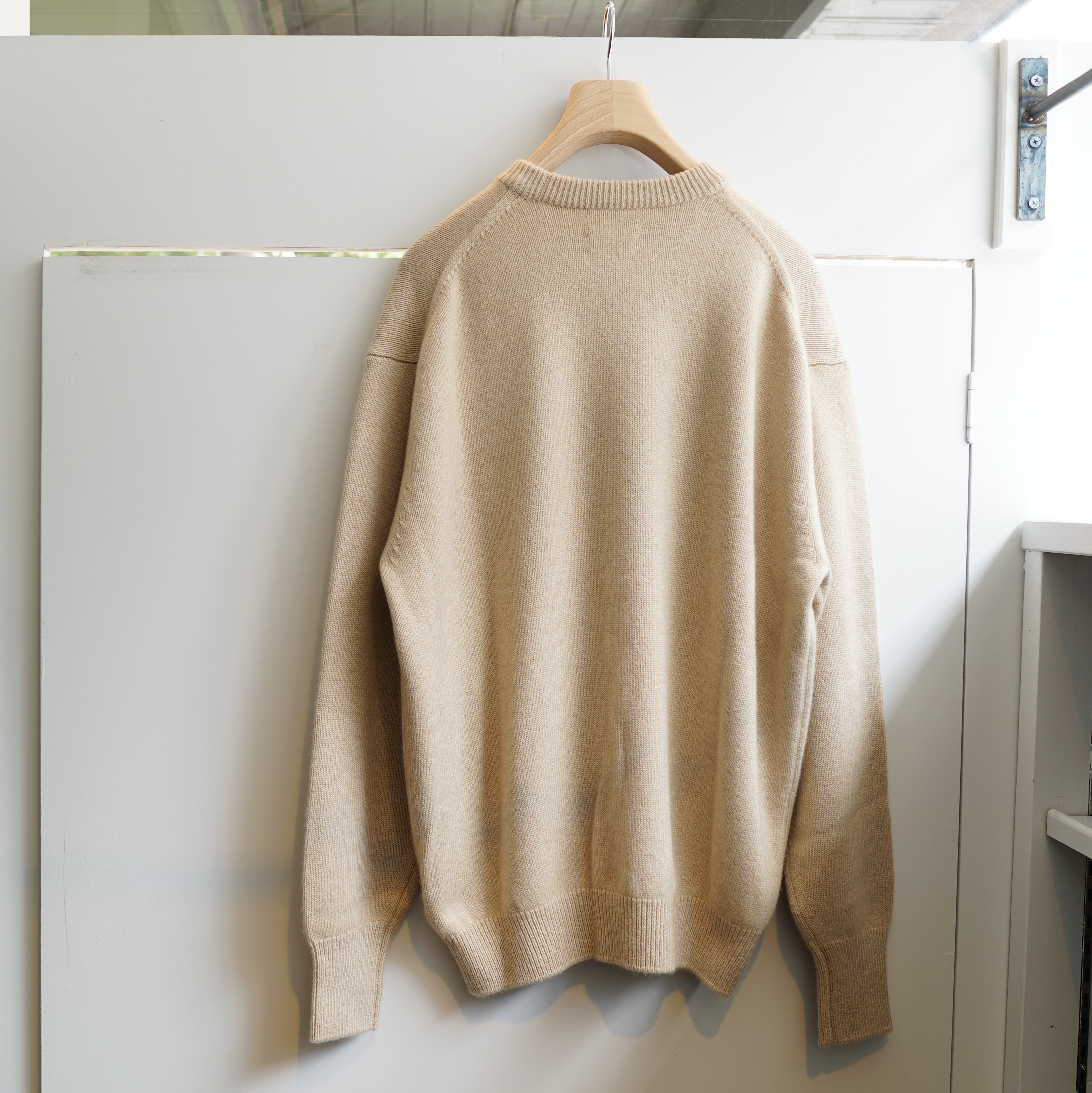 HERILL(ヘリル)/GOLDENCASH PULLOVER -NATURAL- #21-080-HL-8000-3 