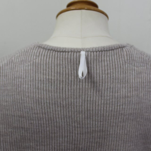 SUS-SOUS (シュス)/ BOATNECK KNIT -SAND- #06-SS02315(6)