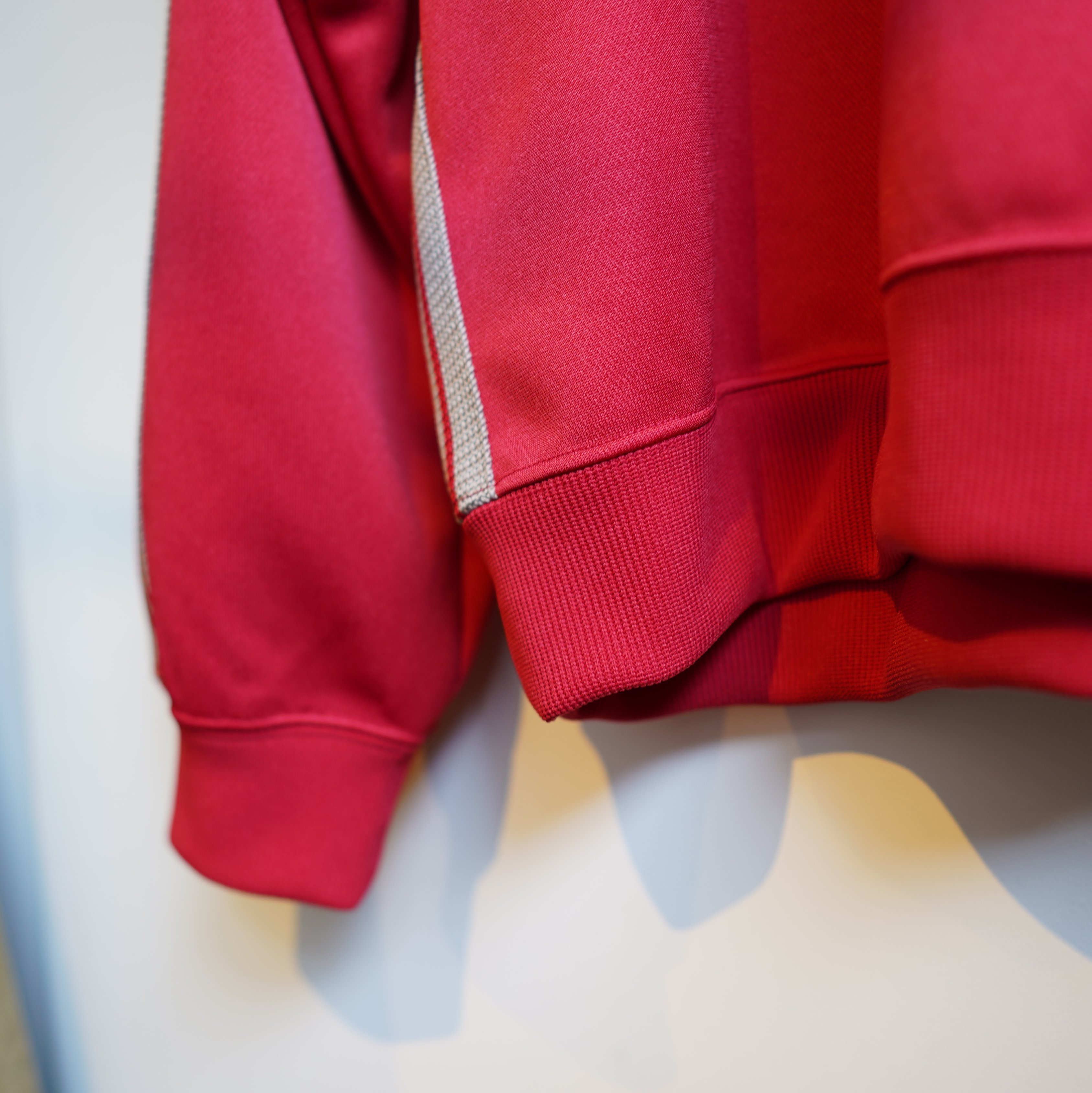 NEEDLES(ニードルス)/TRACK CREW NECK SHIRT POLY SMOOTH -RED- KP219(6)