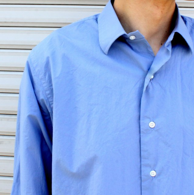 HEUGN (ユーゲン)/ ALAN -L/BLUE- #SHIRT019／acoustics Men's