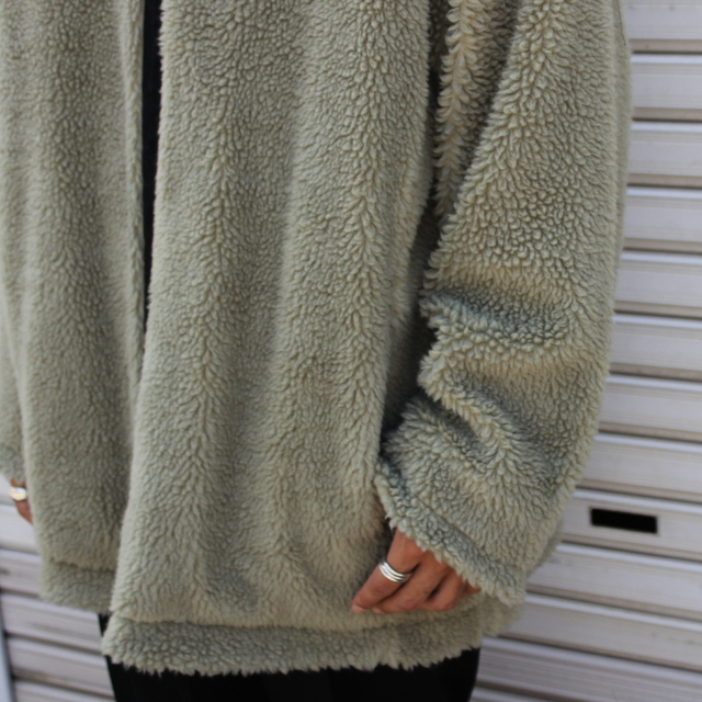 stein(シュタイン)/ WOOL BOA ZIP LONG JACKET -2COLOR- #ST418 ...