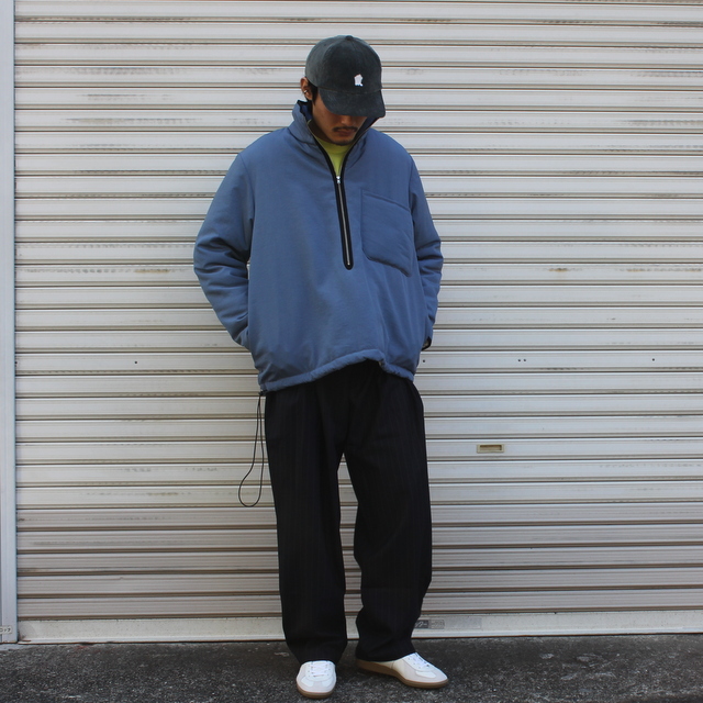 見たままの通りCAMIEL FORTGENS Loden Wool Fleece Anorak