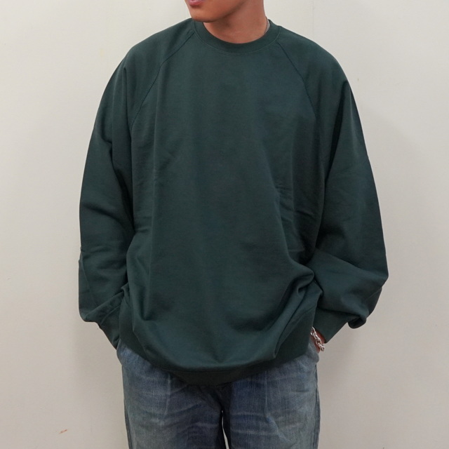 【23AW】Graphpaper (グラフペーパー)/ ULTRA COMPACT TERRY CREW NECK SWEATER -2COLOR- #GM233-70142(6)