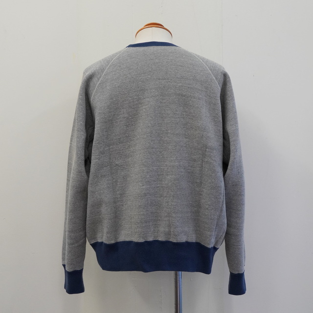 【23AW】A.PRESSE(ア プレッセ)/ Vintage Sweatshirt -Gray- #23AAP-05-02K(6)