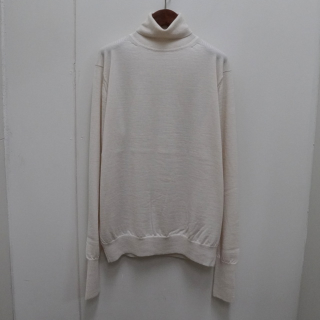 【23AW】A.PRESSE(ア プレッセ)/ Cashmere High Gauge Turtleneck Sweater -3COLOR- #23AAP-03-05H(6)