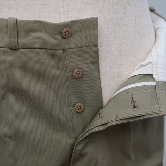 [24SS] blurhms (ブラームス) / 2046D Chino Pants -Dusty Beige- #bROOTS24S10(6)