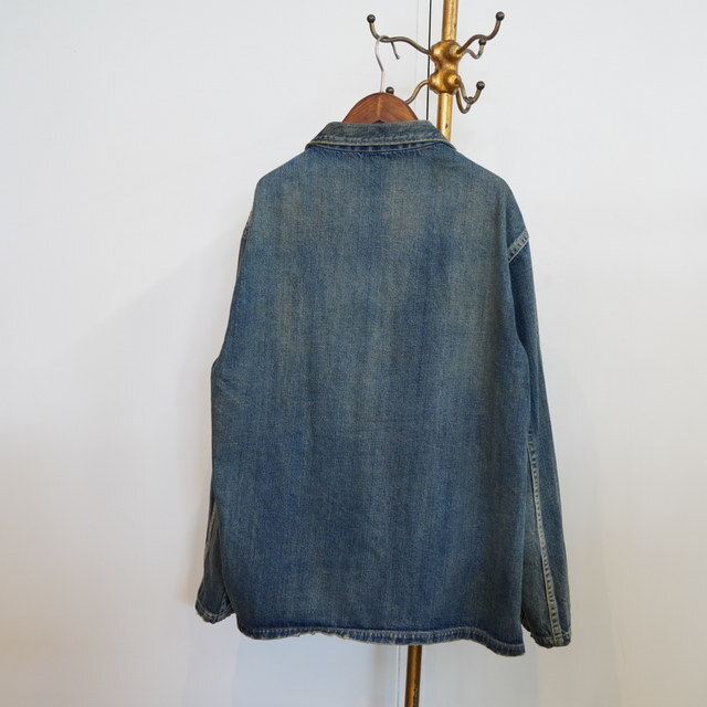 (24aw) A.PRESSE(A vbZ)/ US Army Vintage Denim Coverall -INDIGO- #24AAP-01-37K(6)