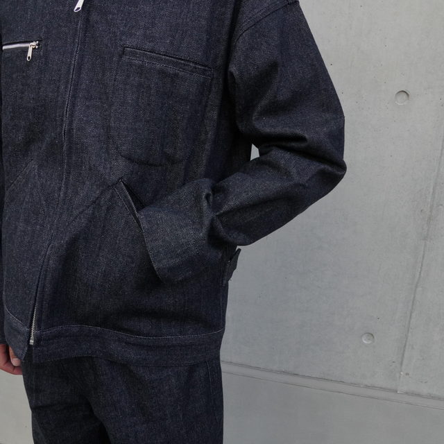 RANDY'S GARMENTS(fB[K[c)/SERVICE JACKET -INDIGO-(6)