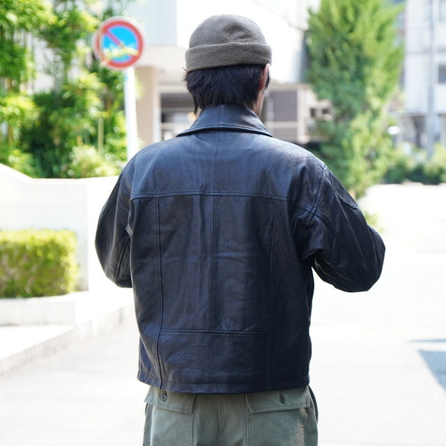 yoused([Yh)/ MILITARY LEATHER MK4 -BLK- #25FW5(6)