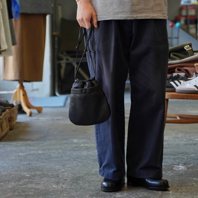 y25AWzCCU(V[V[[)/ DRAWSTRING BAG -BLACK- #BG-32-C-SHEEP-4(6)