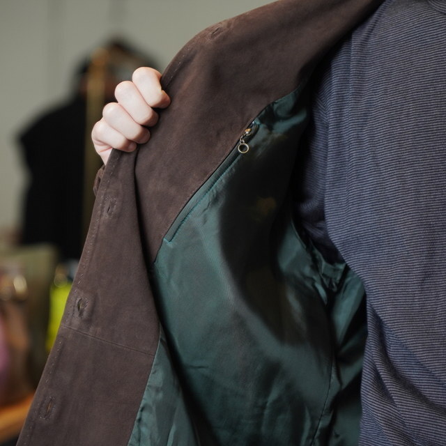 y25AWzMAATEE&SONS(}[eB[AhTY)/ SUEDE SHIRTS JACKET -BRWN- #MT5303-0904(6)