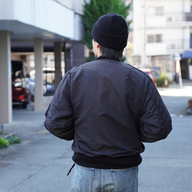 BOWWOW(oEE) / L-2B FLIGHT JACKET AGED -AGED BLACK- #BW252-L2FJ(6)