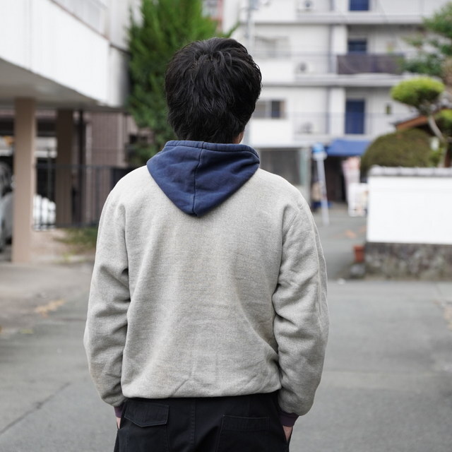 �y26SS�z A.PRESSE(�A �v���b�Z)/ Vintage Attached Hood Sweat Parka -OATMEAL- #26SAP-05-15(6)