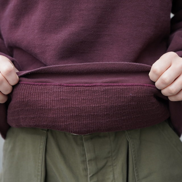 �y26SS�z A.PRESSE(�A �v���b�Z)/ Vintage Attached Hood Sweat Parka -BURGUNDY,BLUE- #26SAP-05-16(6)