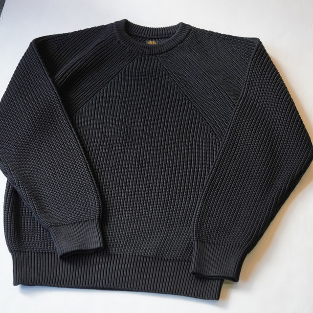 �y26SS�zBATONER(�o�g�i�\) / SIGNATURE CREWNECK KNIT -SEPIA BROWN,BEIGE,BLACK- #BN-26SM-003(6)