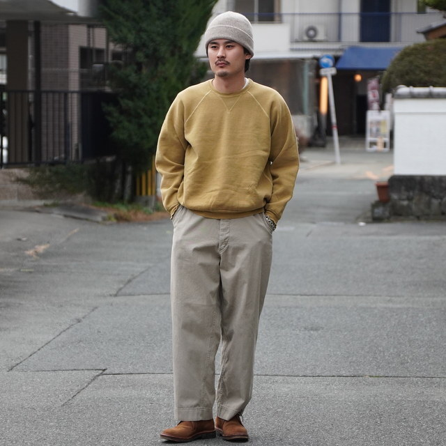 �y26SS�z A.PRESSE(�A �v���b�Z)/ Vintage Double V Sweatshirt -3color- #26SAP-05-17(6)