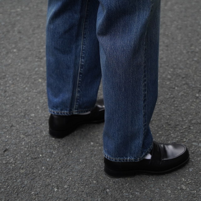 �y26SS�z A.PRESSE(�A �v���b�Z)/ No.22 Washed Wide Denim Pants -INDIGO- #AP-4003(6)