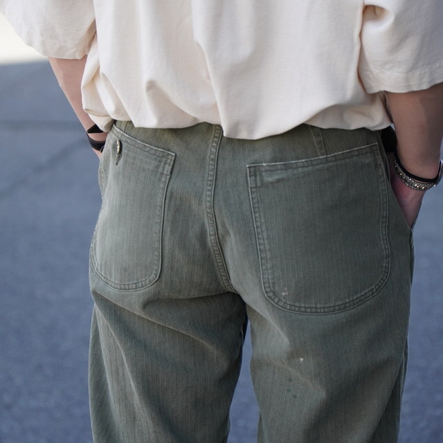 �y26SS�zHERILL(�w����)/ USMC HBTpants  -OLIVEDRAB- #26-030-HL-8190(6)