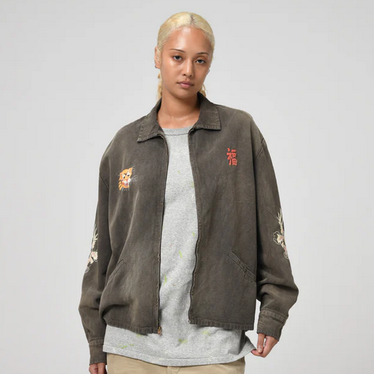 �y26SS�zBOWWOW(�o�E���E) / VIETNAM JACKET AGED -BLACK- #BW261-VJ(6)