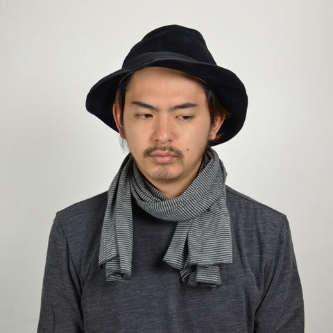 y30% off salezwings+horns(EBOAhz[Y ) TUBE SCARF Cotton Cashmere Jersey -Stripe-(7)