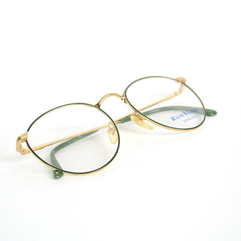 Polo Ralph Lauren Eyewear(|Et[EACEFA) 528/N R12-GOLD~GREEN-(7)