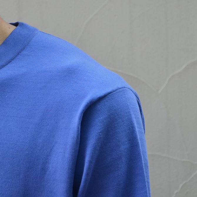 y40% off salezniuhans(jAX) Cotton Crew neck S/S Sweater -BLUE-(7)