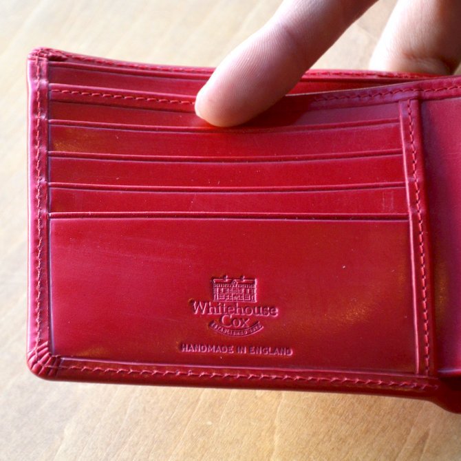 Whitehouse Cox (zCgnEXRbNX)  COIN WALLET BRIDLE S7532 -RED-(7)