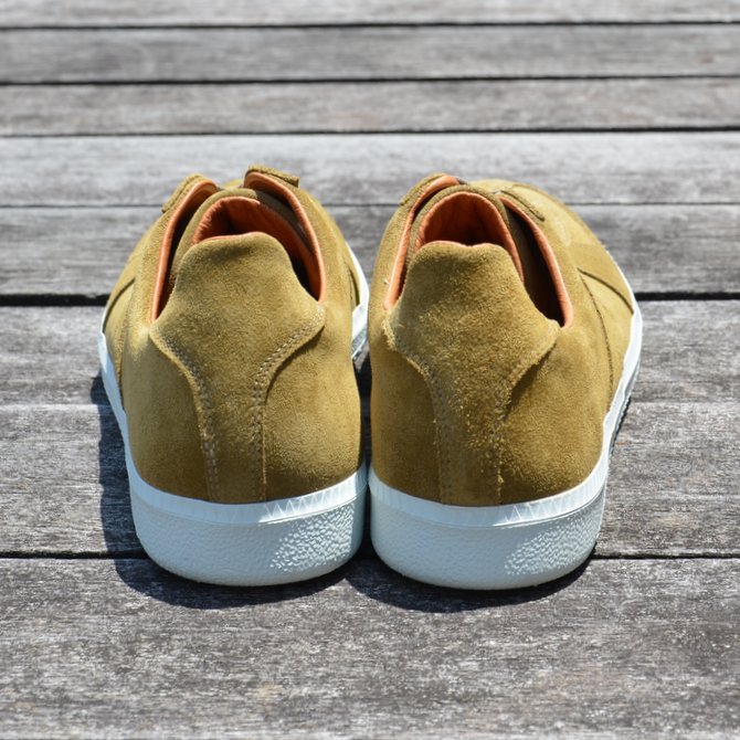 REPRODUCTION OF FOUND(v_NV Iu t@Eh)/ GERMAN MILITARY TRAINER -COYOTE SUEDE- #1700-S(7)