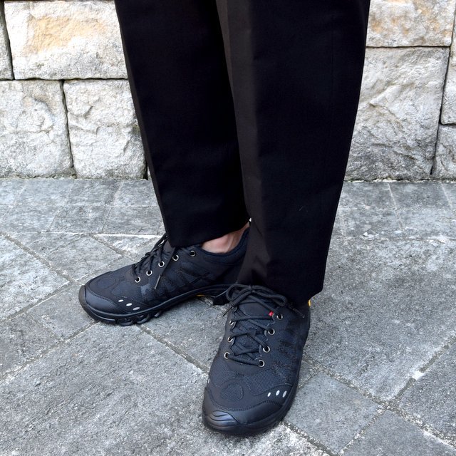stein(V^C)/ WIDE TAPERED TROUSERS -BLACK- #ST178-1(7)