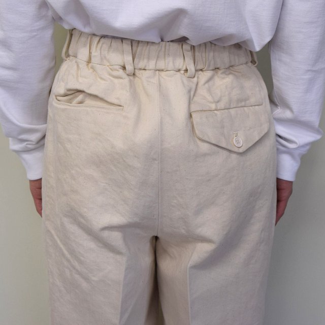 MARKAWARE(}[JEFA)/ DOUBLE PLEATED TROUSERS -WHITE- #A21A-02PT01C(7)
