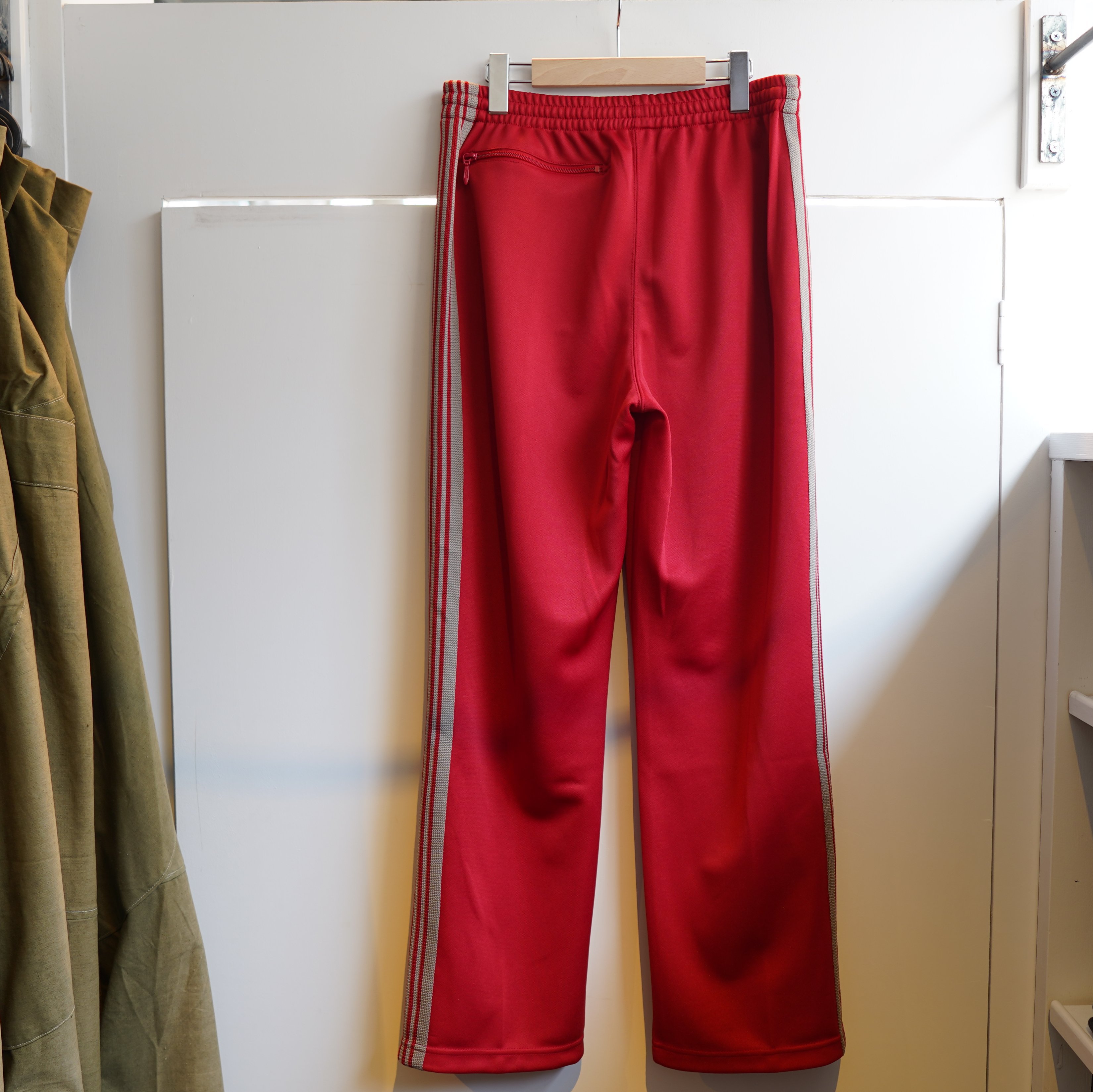 NEEDLES(ニードルス)/TRACK PANT POLY SMOOTH -RED- #KP220(7)