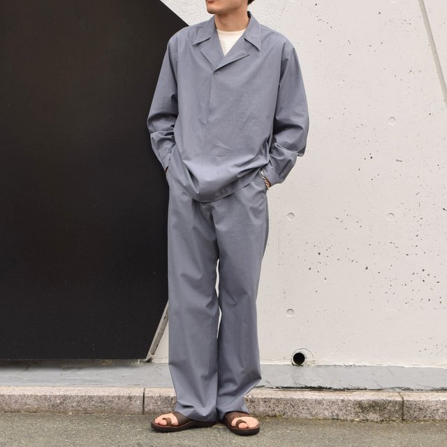 AURALEE(オーラリー)/ WASHED FINX TWILL EASY WIDE PANTS #A00S03TN