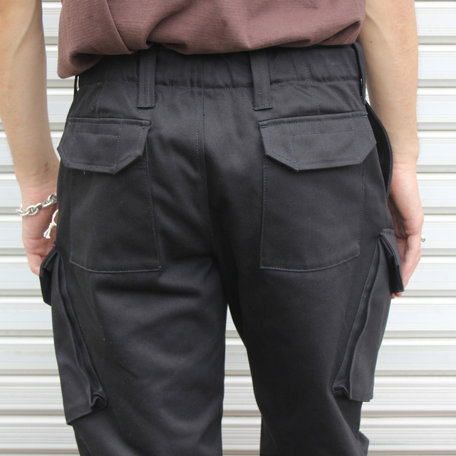 MARKAWARE(マーカウェア)/ROYAL NAVY TROUSERS COMBAT ‐BLACK‐ #A22C