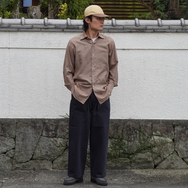 23AW」MAATEE&SONS(マーティーアンドサンズ)/ UTILITY PT -BLK