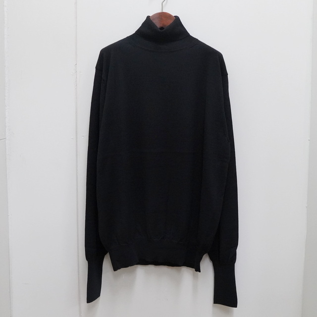 【23AW】A.PRESSE(ア プレッセ)/ Cashmere High Gauge Turtleneck Sweater -3COLOR- #23AAP-03-05H(7)
