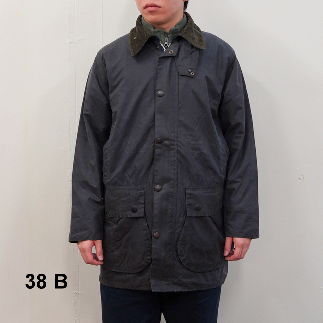 yoused(ユーズド) / BARBOUR REMAKE JACKET (SIZE38) -SAGE,BLACK- #23AW13(7)