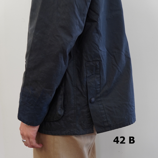 yoused(ユーズド) / BARBOUR REMAKE JACKET (SIZE42) -SAGE,NAVY- #23AW13(7)