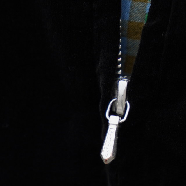 y25AWz A.PRESSE(A vbZ)/ Vintage Souvenir Velour Jacket -BLACK- #25AAP-01-22(7)