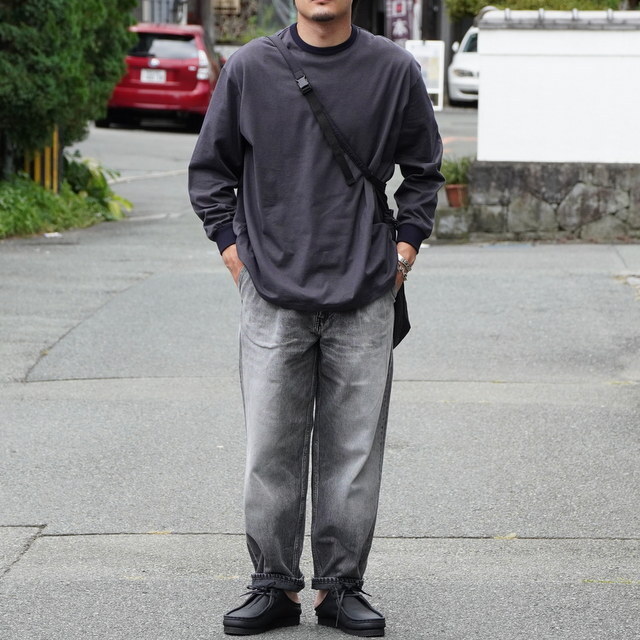 Graphpaper (Oty[p[)/ Selvage Denim Two Tuck Tapered Pants -LIGHT FADE-  #GU253-40060LB(7)