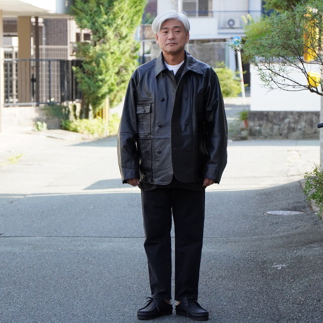 y25AWzCCU(V[V[[)/ COVERALL -BLACK- #SH-61-C-COW-4(7)