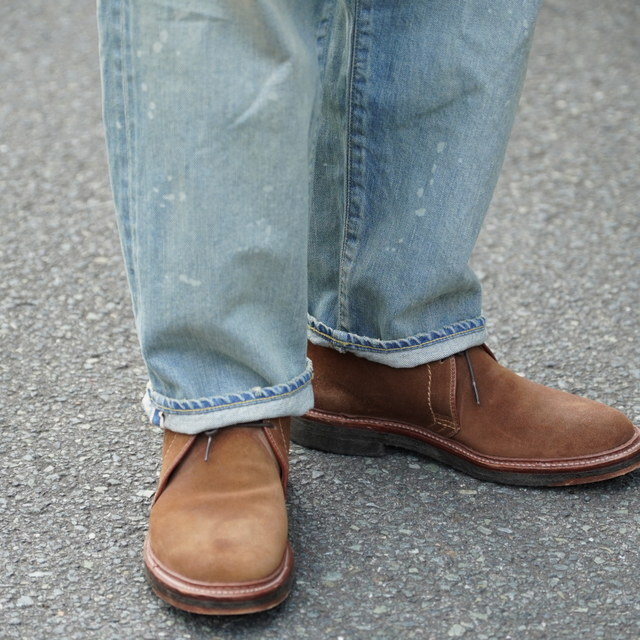 y25AWz A.PRESSE(A vbZ)/ No.37 Washed Wide Denim Pants -BLEACH- #25AAP-04-40(7)