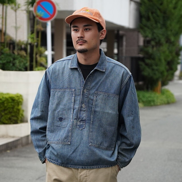 BOWWOW(oEE)/US ARMY M-35 DENIM JACKET AGED -AGED INDIGO- #BW252-UA3DJ(7)