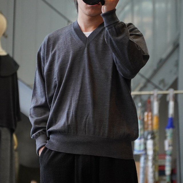  Olde H&Daughter(I[hGC`Ahh[^[)/ BASIC WOOL V P/O -2color- #BK093(7)