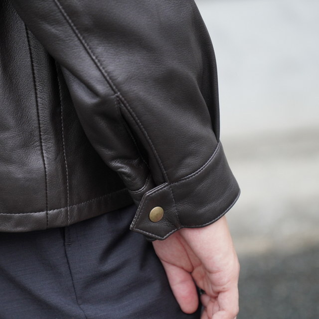 y25AWzMAATEE&SONS(}[eB[AhTY)/ SPANISH LAMB JV~ SPORTS JACKET -D BRWN- #MT5303-0901(7)