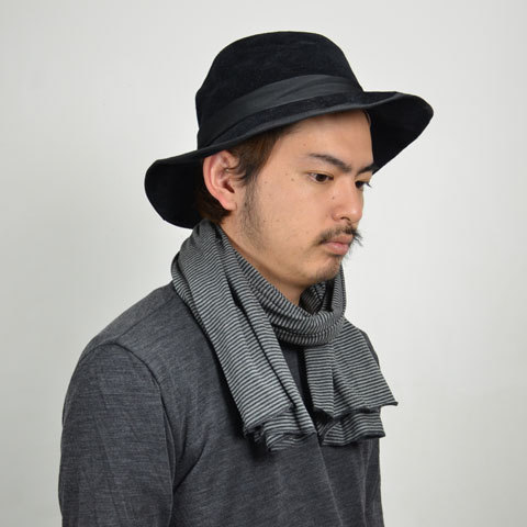 y30% off salezwings+horns(EBOAhz[Y ) TUBE SCARF Cotton Cashmere Jersey -Stripe-(8)